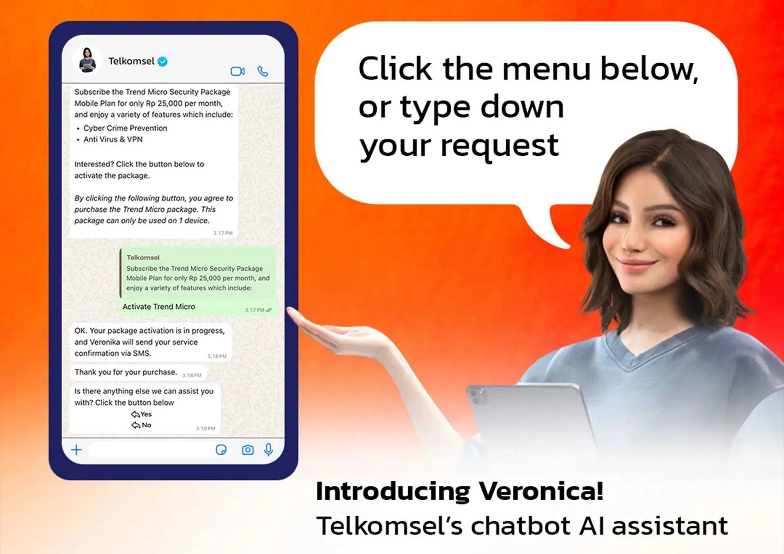 Telkomsel Veronika